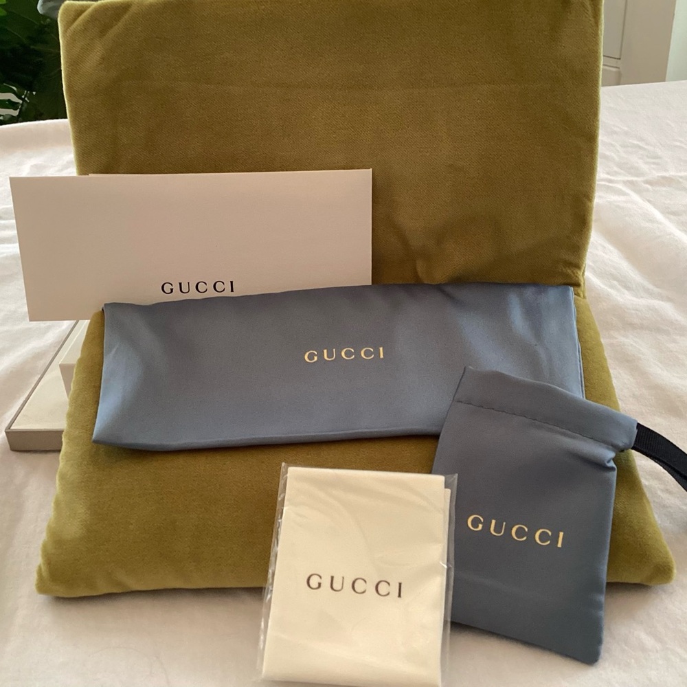 Gucci  Velvet Pouch NWOT